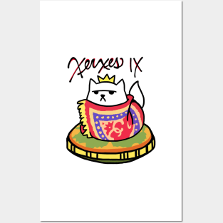 Xerxes IX (Neko Atsume) Posters and Art